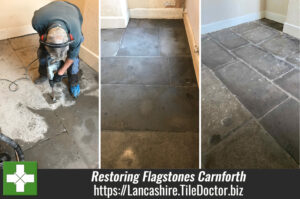 Flagstone Floor Renovation Carnforth